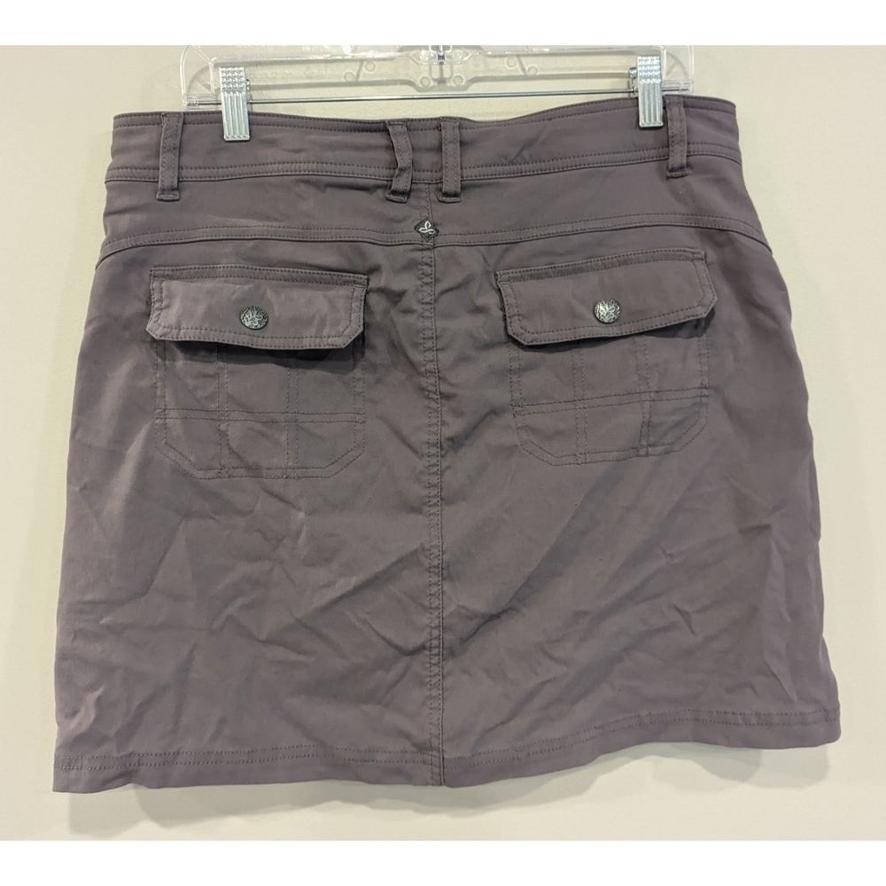 Prana Halle Skort Skirt in Grey Size 10 - Picture 2 of 7